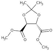 (+)-Dimethyl 2,3-O-isopropylidene-D-tartrate, 97%