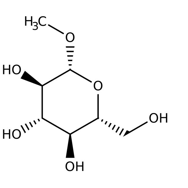 Methyl-β-D-glucopyranoside hemihydrate, 99%