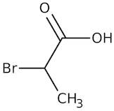 (S)-(-)-2-Bromopropionic acid, 98%, >85% ee