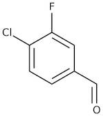 4-Chloro-3-fluorobenzaldehyde, 98%