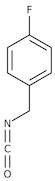 4-Fluorobenzyl isocyanate, 98%