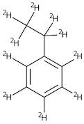 Ethylbenzene-d10, for NMR, packaged in ampoules, 99+ atom% D