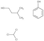 Phenol/Chloroform/Isoamyl alcohol (25:24:1), stabilized, saturated with 100 mM Tris-EDTA to pH 8.0…