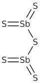 Antimony pentasulfide, pure