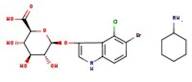 5-Bromo-4-chloro-3-indolyl-β-D-glucuronide cyclohexylammonium salt hydrate, 98%