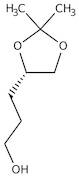 3-[(4S)-2,2-Dimethyl-1,3-dioxolan-4-yl]-propanol, 97%