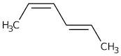 2,4-Hexadiene, 90%, Tech., mixture of isomers