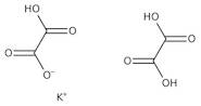 Oxalic acid, potassium salt dihydrate, 99%, extra pure