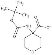 4-N-BOC-Amino-4-carboxytetrahydropyran, 95%