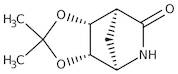 (1S,2R,6S,7R)-4,4-Dimethyl-3,5-dioxa-8-azatricyclo[5.2.1.0(2,6)]decan-9-one, 95%, 98% ee