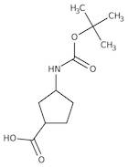 (1R,3R)-N-BOC-1-Aminocyclopentane-3-carboxylic acid, 95%, 98% ee