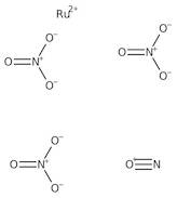 Ruthenium(III) nitrosyl nitrate, in diluted aq. nitric acid solution