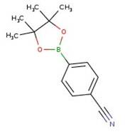 4-(4,4,5,5-Tetramethyl-1,3,2-dioxaborolan-2-yl)benzonitrile, 97%