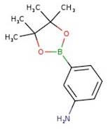 3-(4,4,5,5-Tetramethyl-1,3,2-dioxaborolan-2-yl)aniline, 97%