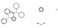 (R)-(-)-1-[(S)-2-(Diphenylphosphino)ferrocenyl]ethyldicyclohexylphosphine, 97+%