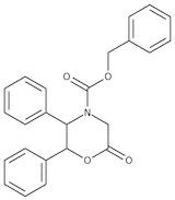 Benzyl (2R,3S)-(-)-6-oxo-2,3-diphenyl-4-morpholinecarboxylate, 98%