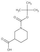 N-BOC-3-Piperidinecarboxylic acid, 98%