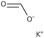 Potassium formate, 96%, pract.