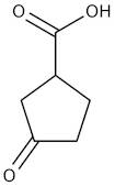 3-Oxo-1-cyclopentanecarboxylic acid, 97%