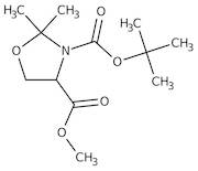 Methyl (R)-(+)-3-BOC-2,2-dimethyl-4-oxazolidinecarboxylate, 95%