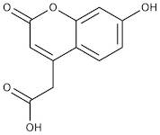 7-Hydroxycoumarinyl-4-acetic acid, 97%