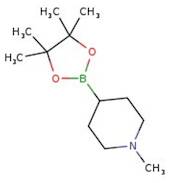 4,4,5,5-Tetramethyl-2-(1-methylpiperid-4-yl)-1,3,2-dioxaborolane, 97%