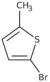 2-Bromo-5-methylthiophene, stabilised with Copper (0.1%) and Sodium bicarbonate (0.4