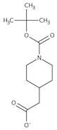 (1-BOC-Piperidin-4-yl)acetic acid, 97%