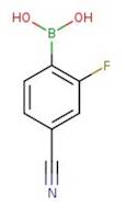 4-Cyano-2-fluorophenylboronic acid, 97%