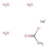 Acetic acid, sodium salt trihydrate, for HPLC