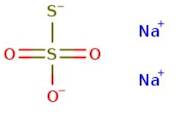 Sodium thiosulfate, 99%, for analysis, anhydrous