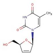 3'-Deoxy-2',3'-didehydrothymidine, 98%