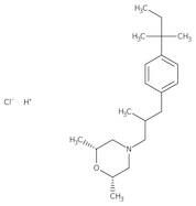 Amorolfine hydrochloride, 98%