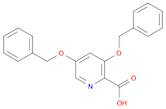 2-Pyridinecarboxylic acid, 3,5-bis(phenylmethoxy)-