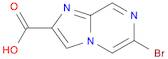 Imidazo[1,2-a]pyrazine-2-carboxylic acid, 6-bromo-
