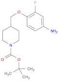1-Piperidinecarboxylic acid, 4-[(4-amino-2-fluorophenoxy)methyl]-, 1,1-dimethylethyl ester