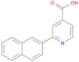 4-Pyridinecarboxylic acid, 2-(2-naphthalenyl)-