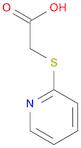 Acetic acid, 2-(2-pyridinylthio)-