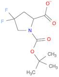 1,2-Pyrrolidinedicarboxylic acid, 4,4-difluoro-, 1-(1,1-dimethylethyl) ester