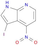 1H-Pyrrolo[2,3-b]pyridine, 3-iodo-4-nitro-