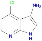 1H-Pyrrolo[2,3-b]pyridin-3-amine, 4-chloro-