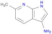 1H-Pyrrolo[2,3-b]pyridin-3-amine, 6-methyl-