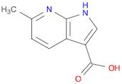 1H-Pyrrolo[2,3-b]pyridine-3-carboxylic acid, 6-methyl-