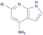 1H-Pyrrolo[2,3-b]pyridin-4-amine, 6-bromo-