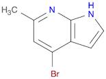 1H-Pyrrolo[2,3-b]pyridine, 4-bromo-6-methyl-
