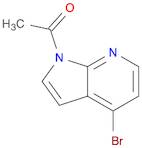 Ethanone, 1-(4-bromo-1H-pyrrolo[2,3-b]pyridin-1-yl)-