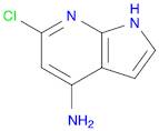 1H-Pyrrolo[2,3-b]pyridin-4-amine, 6-chloro-