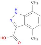 1H-Indazole-3-carboxylic acid, 4,7-dimethyl-