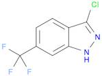 1H-Indazole, 3-chloro-6-(trifluoromethyl)-