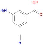 Benzoic acid, 3-amino-5-cyano-